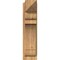 Ekena Millwork Olympic Rough Sawn Arts and Crafts Outlooker, Western Red Cedar, 8"W x 20"D x 32"H OUT08X20X32OLY03RWR - alternate 2